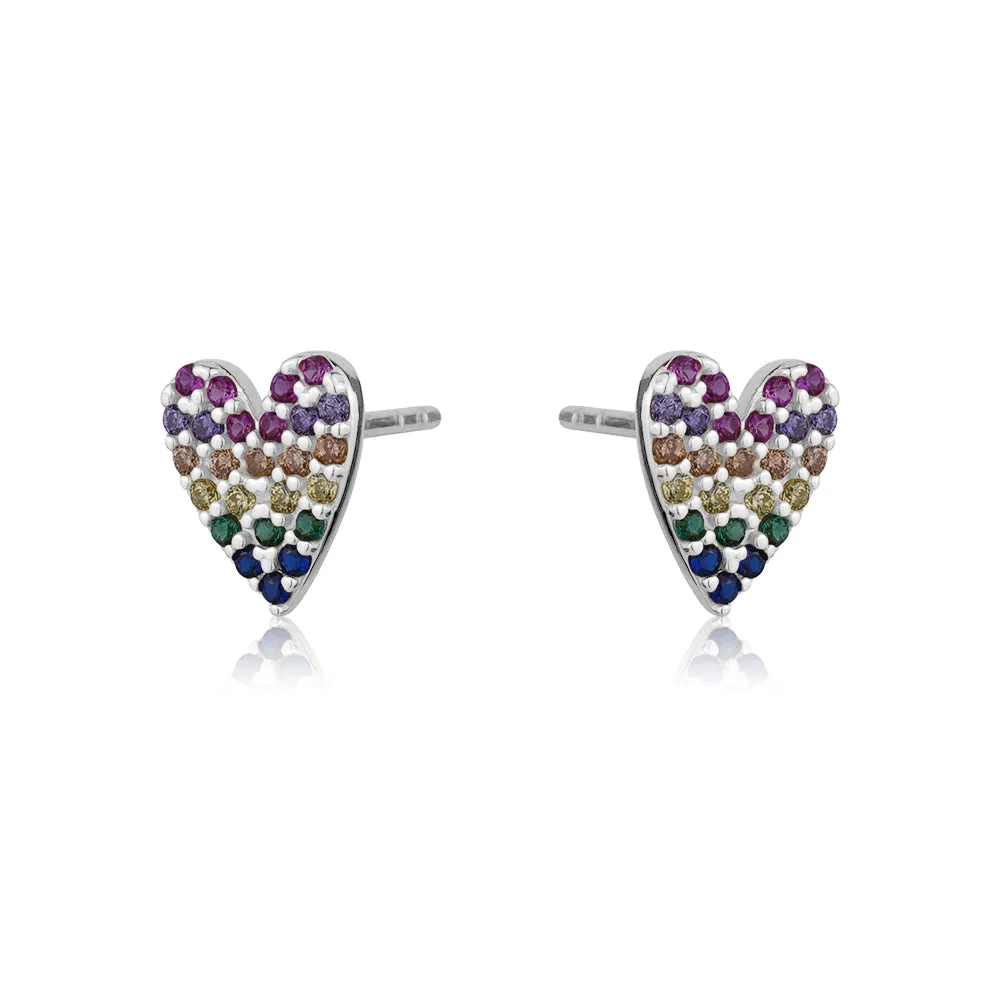 RAINBOW CRYSTAL EARRINGS