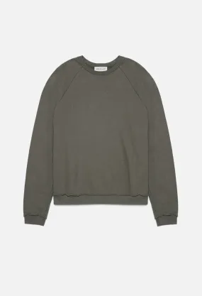 Raw Edge Raglan Crew / Alpine