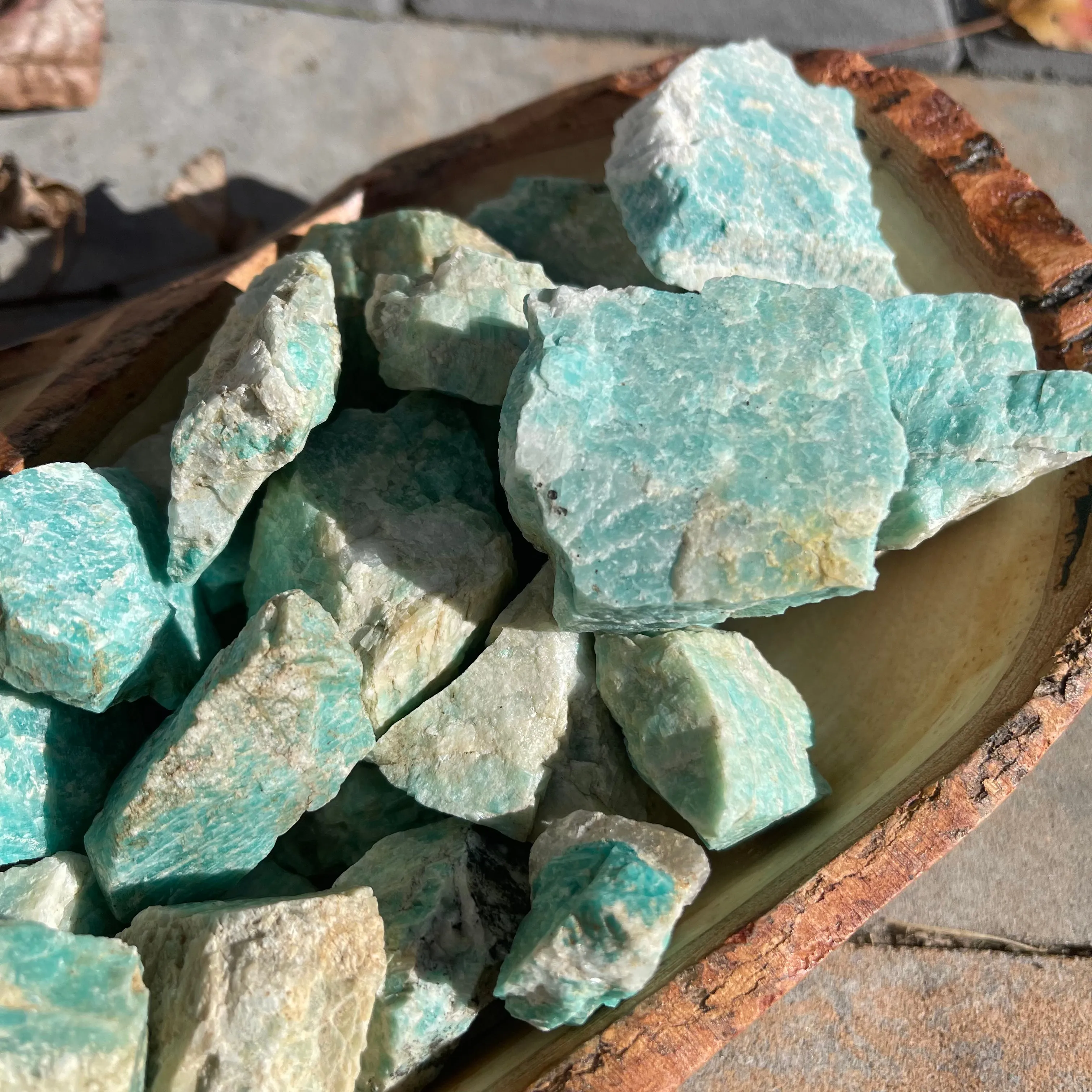 Raw Natural Amazonite Crystal [locally sourced]