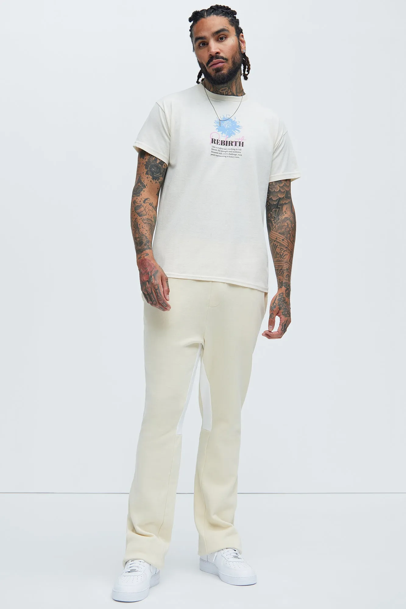 Rebirth And Bloom Short Sleeve - Natural/Combo