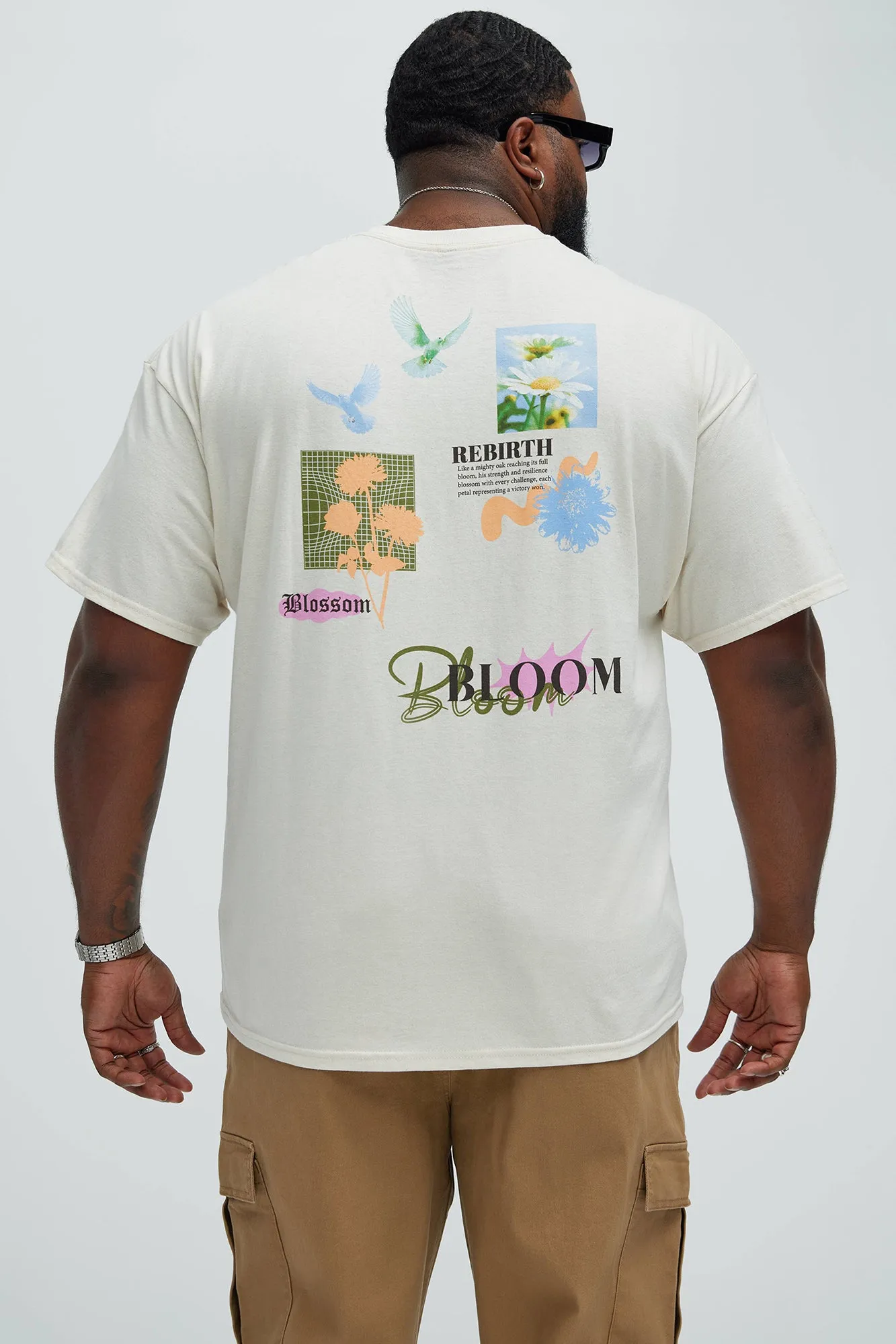 Rebirth And Bloom Short Sleeve - Natural/Combo