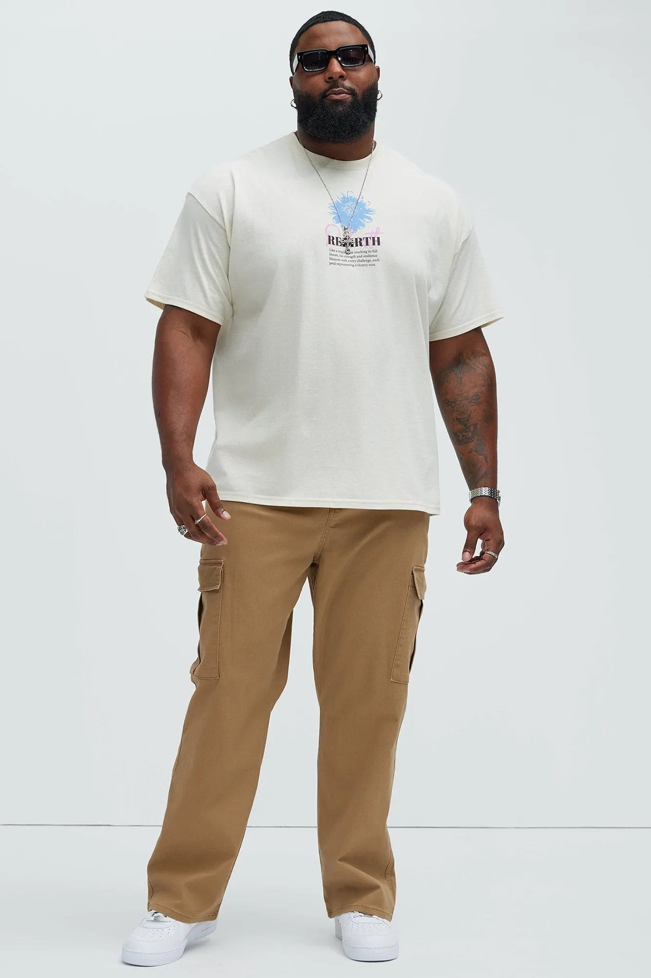 Rebirth And Bloom Short Sleeve - Natural/Combo