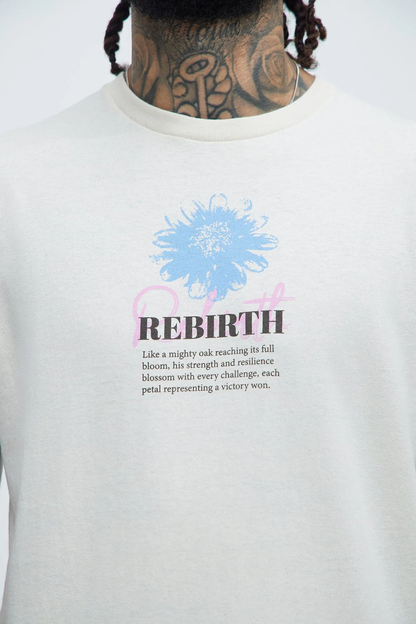 Rebirth And Bloom Short Sleeve - Natural/Combo