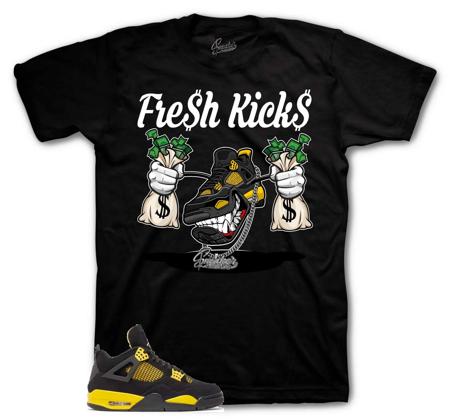 Retro 4 Thunder Fresh Kicks Shirt