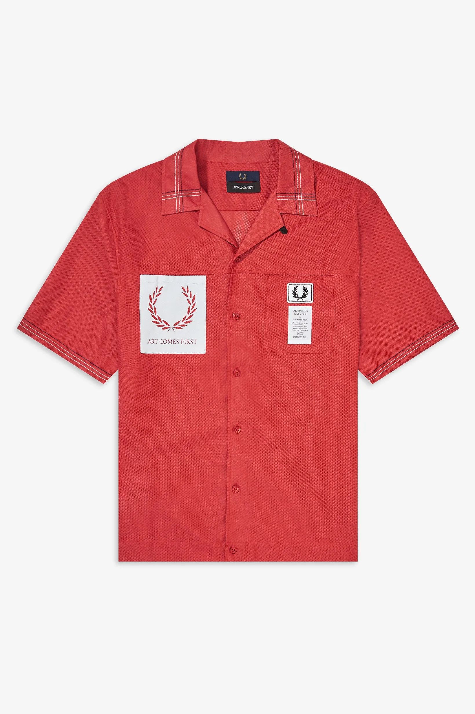 Revere Collar Bowling Shirt