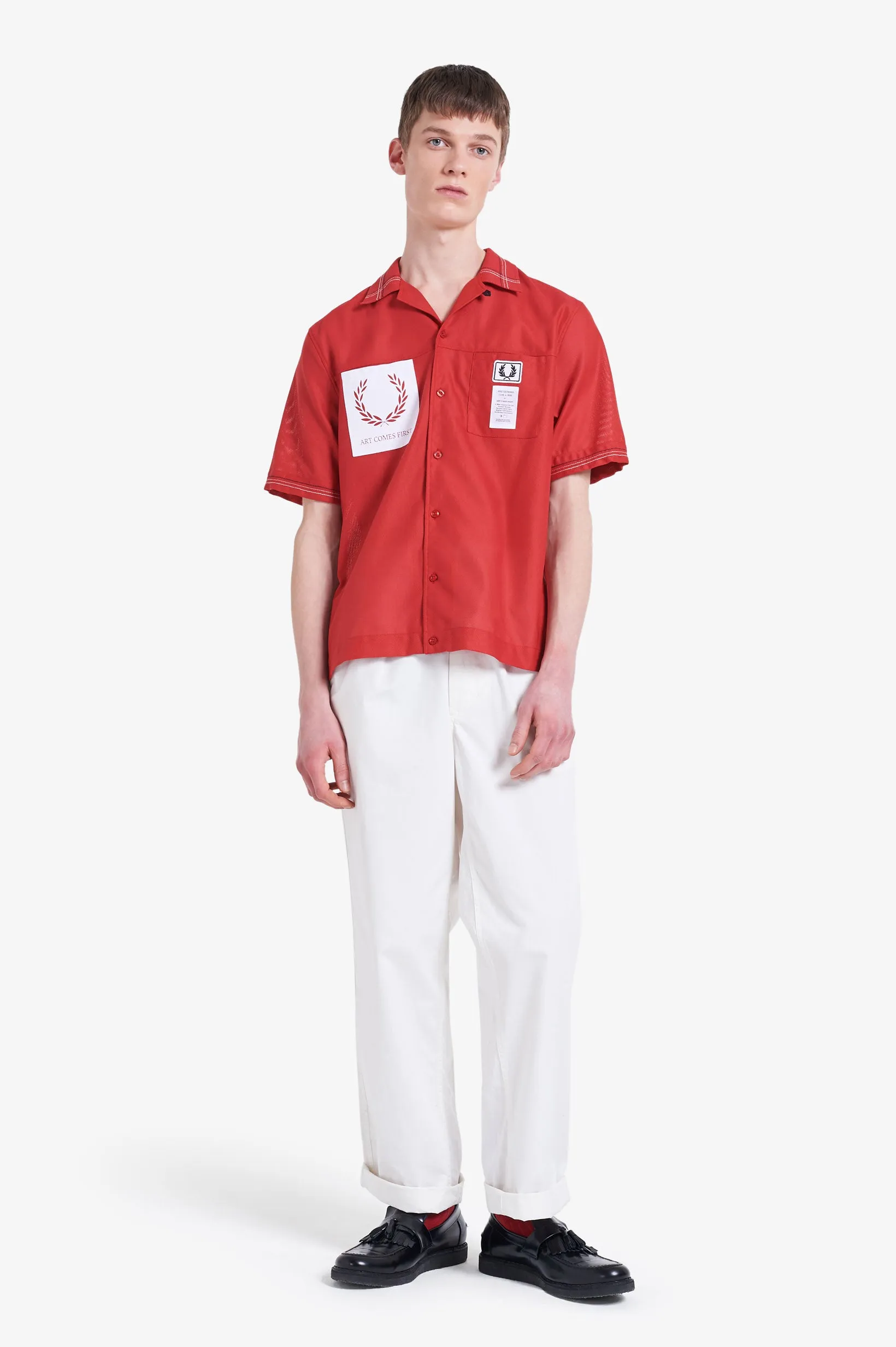 Revere Collar Bowling Shirt