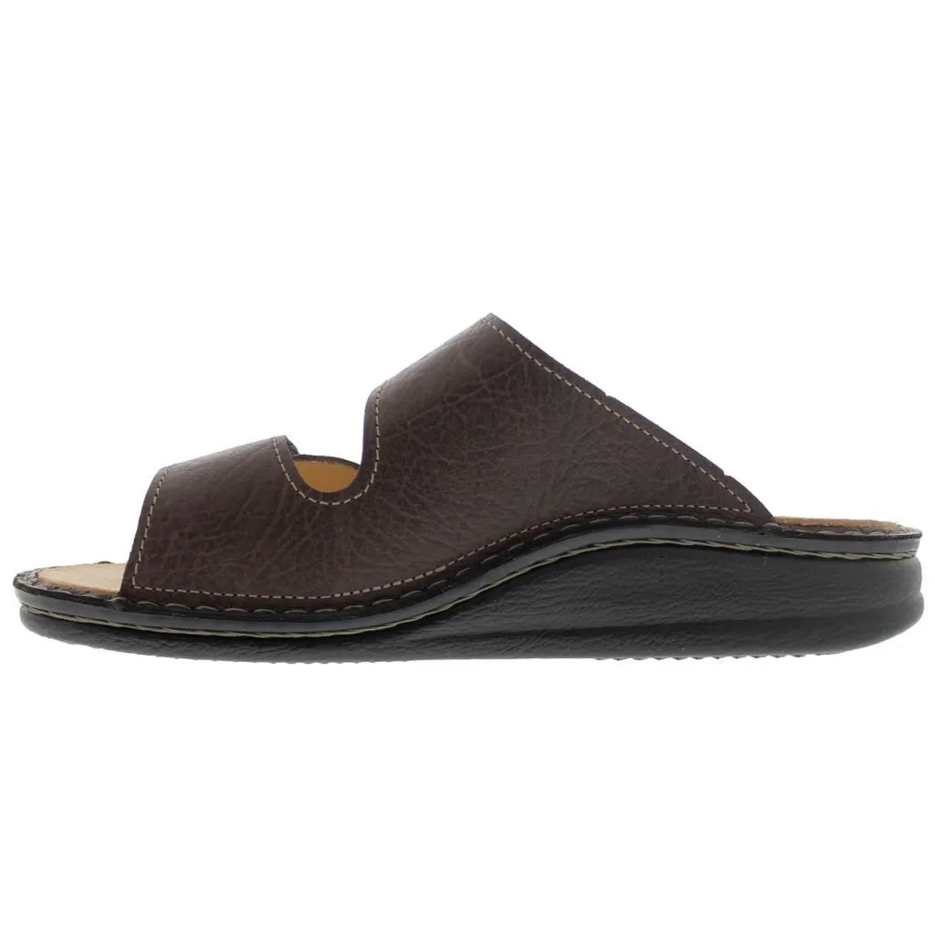 Riad Leather Men's Slip-On Sandals