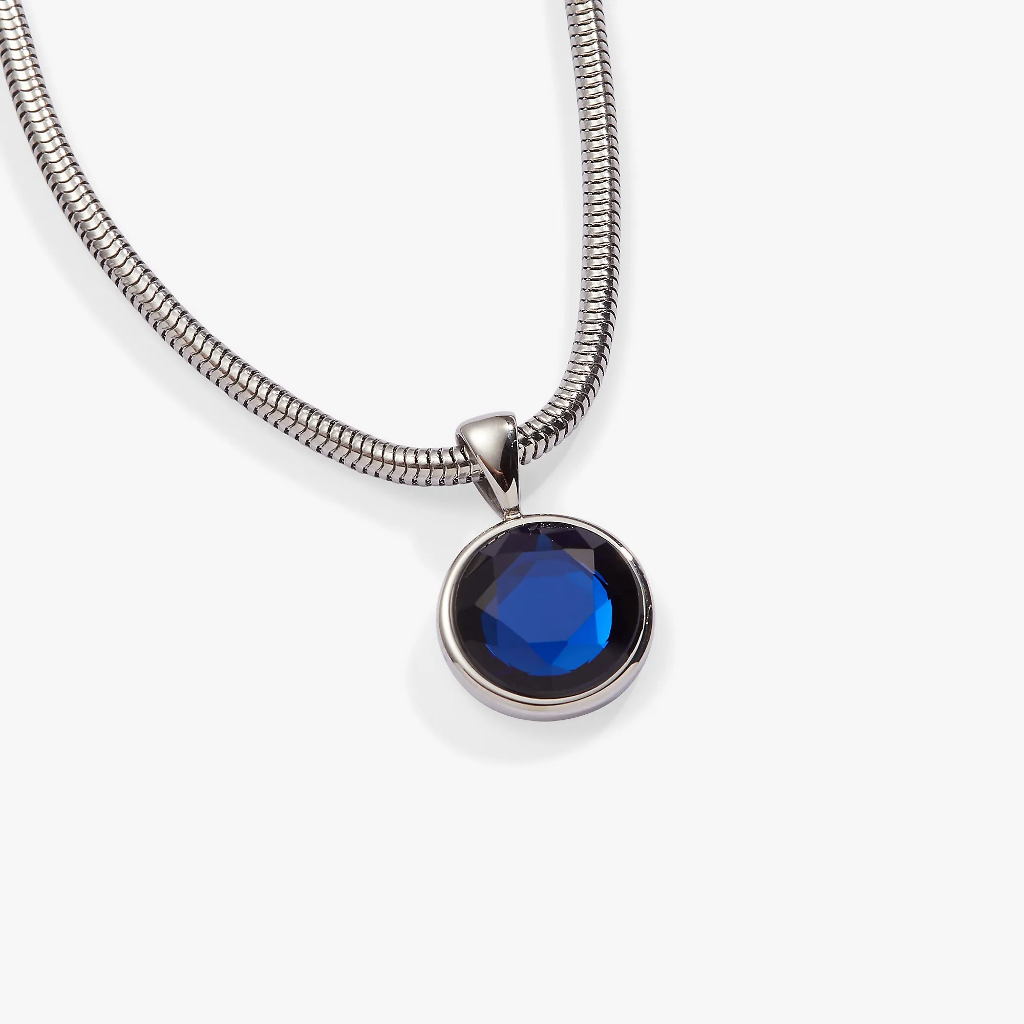 Sapphire Crystal Necklace