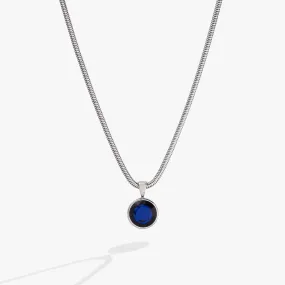 Sapphire Crystal Necklace