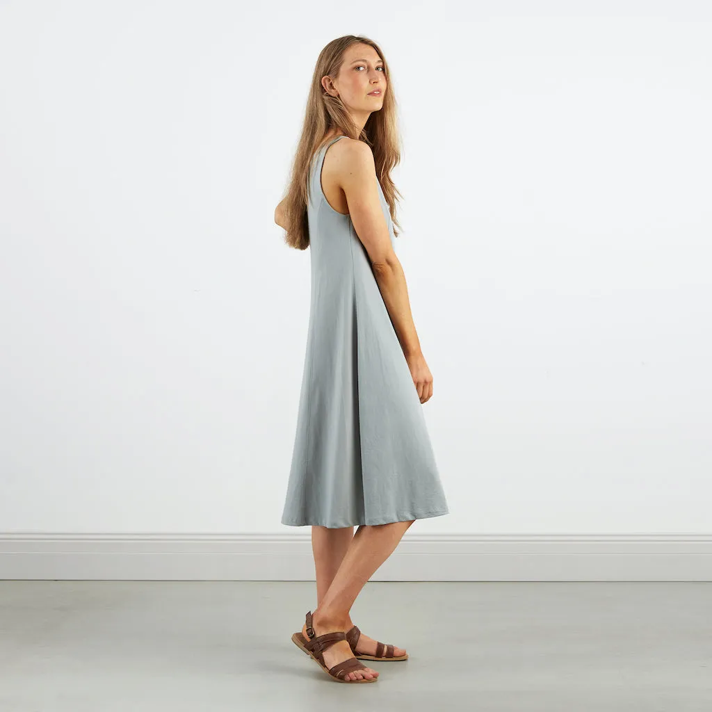 Scoop Neck Tank Dress | Sea Salt