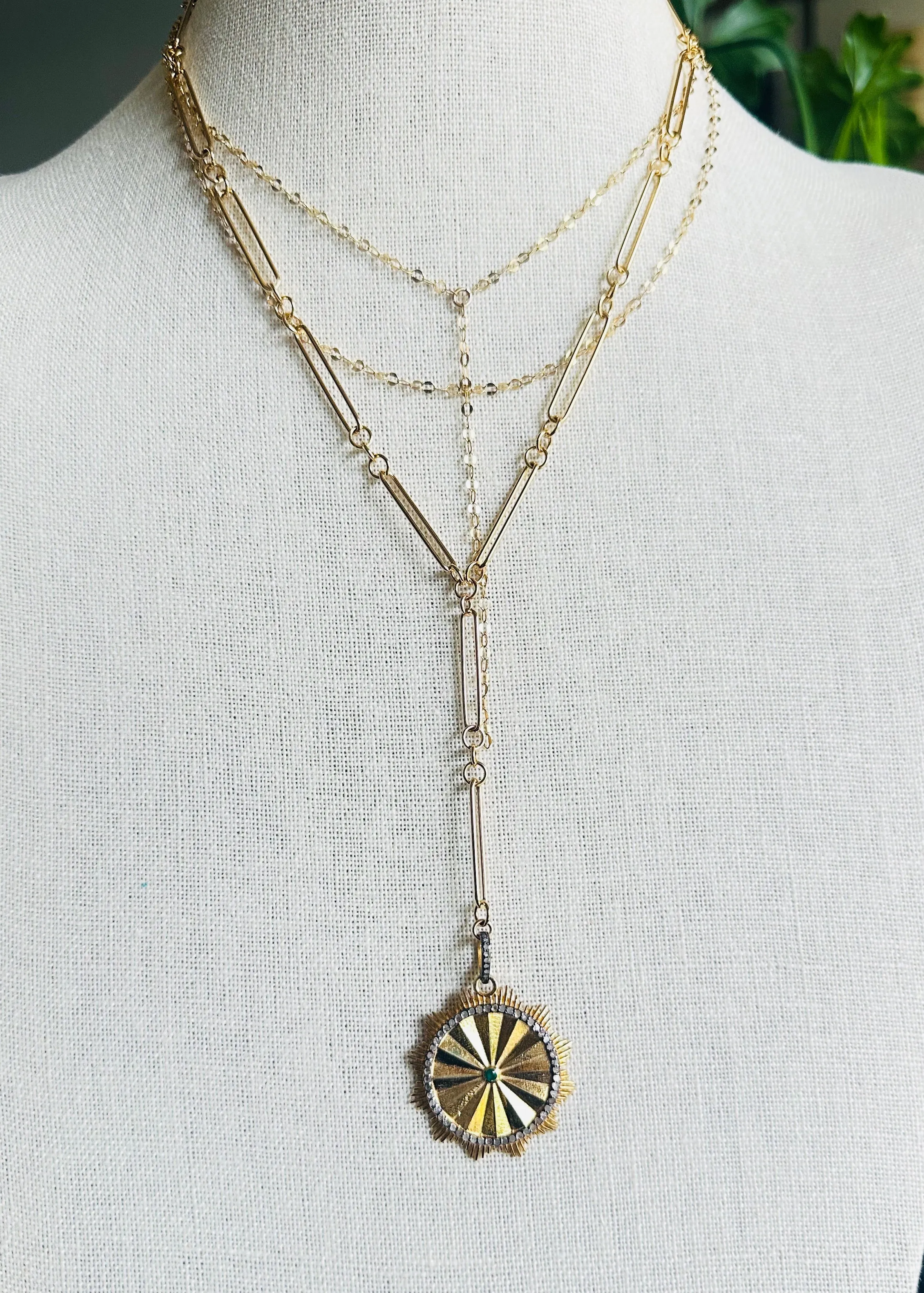 Shine Bright Medallion Necklace