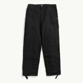 Sigur Relaxed Waxed Nylon Fatigue - Black