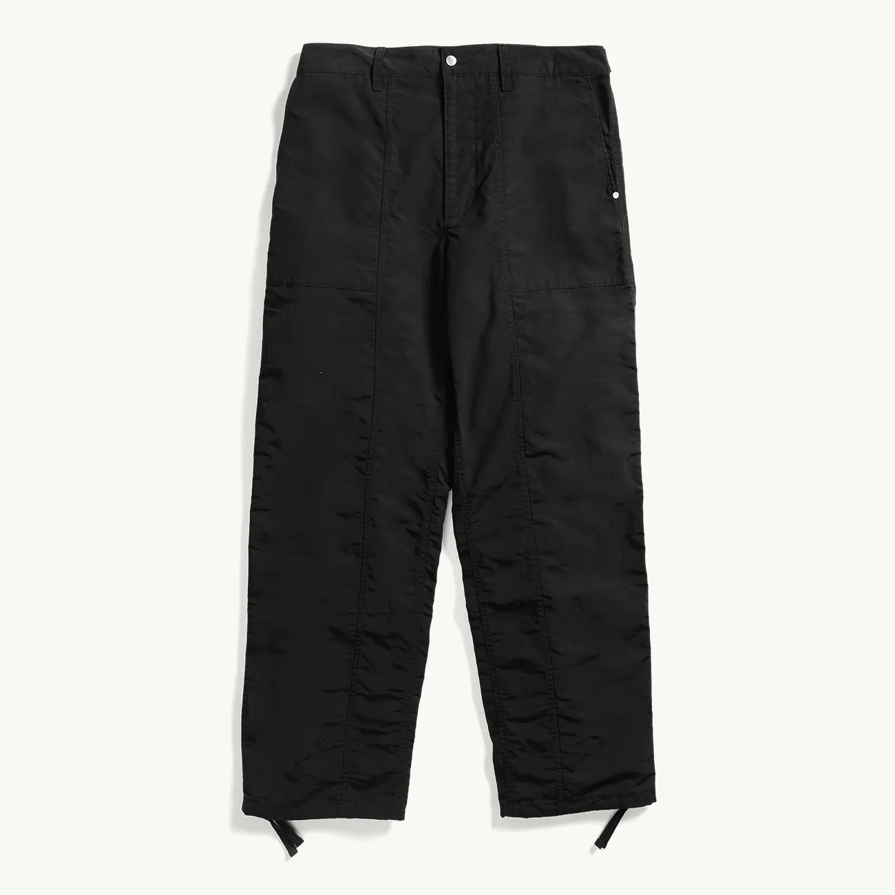 Sigur Relaxed Waxed Nylon Fatigue - Black