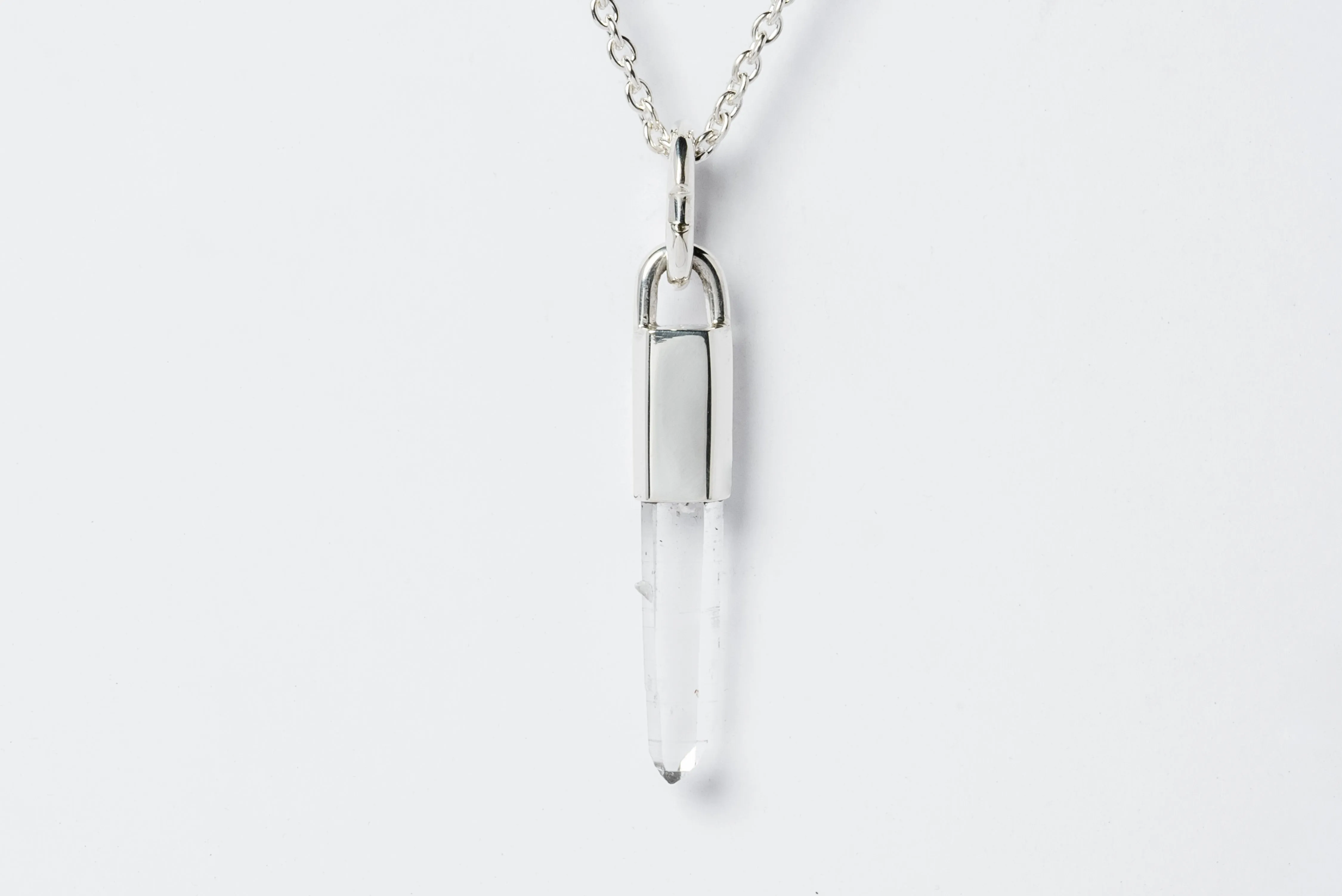 Talisman Necklace (Deco Linked, Lemurian Quartz, PA LEM)