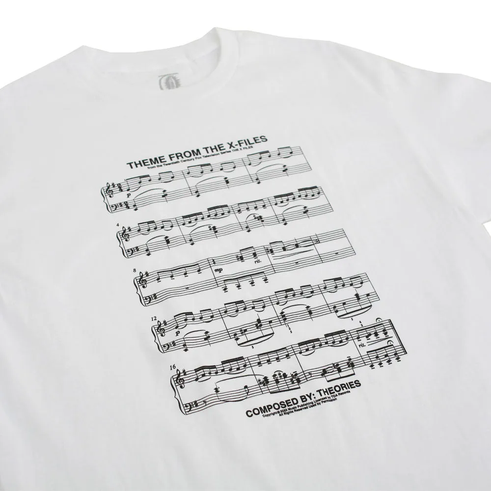 Theories Theme Music Tee White