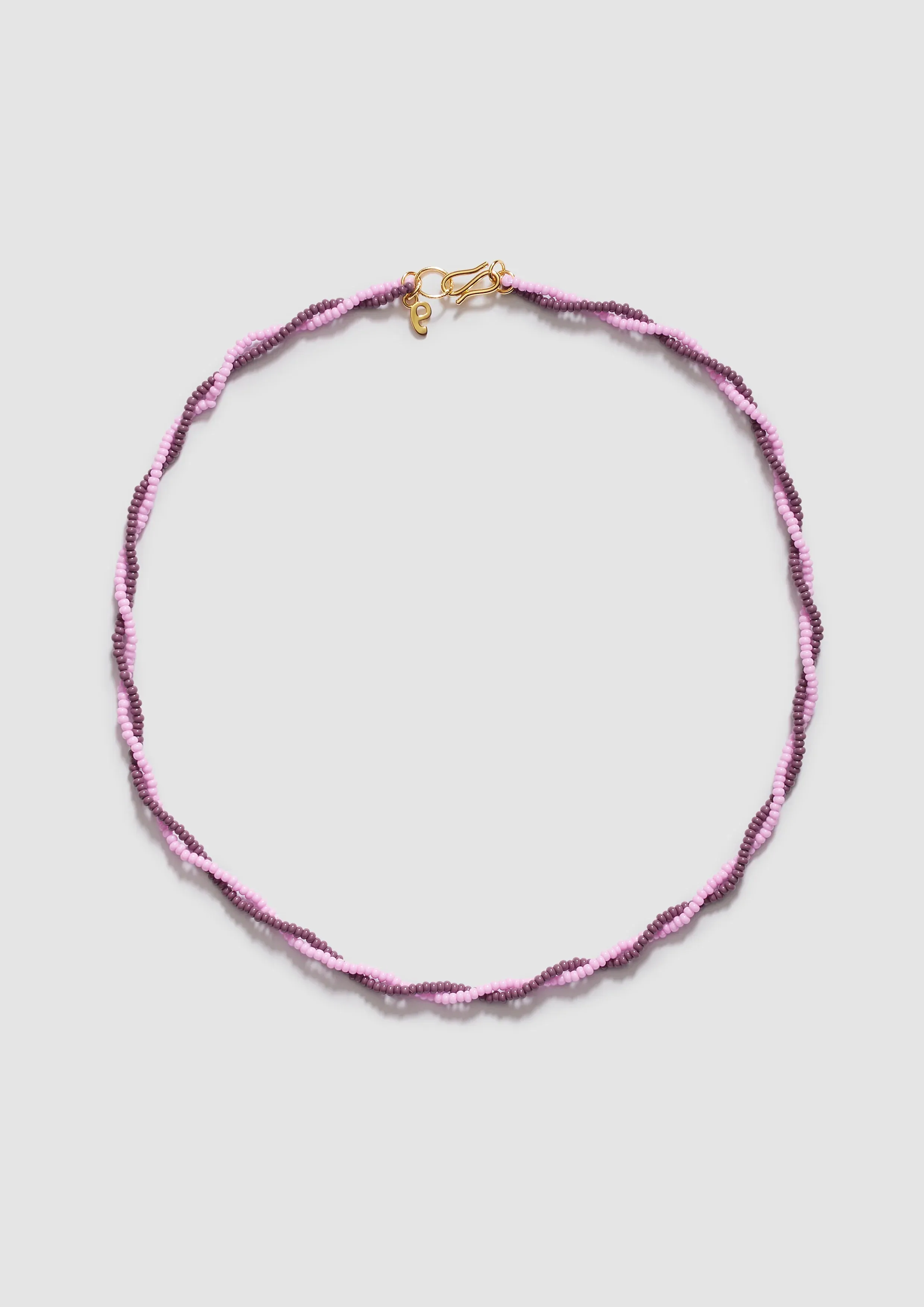 Twister Pink Purple Necklace