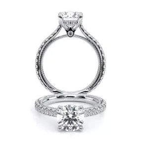 Verragio Renaissance 14k Gold Round Diamond Engagement Ring