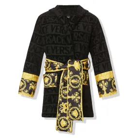 Versace Baroque Hooded Bathrobe