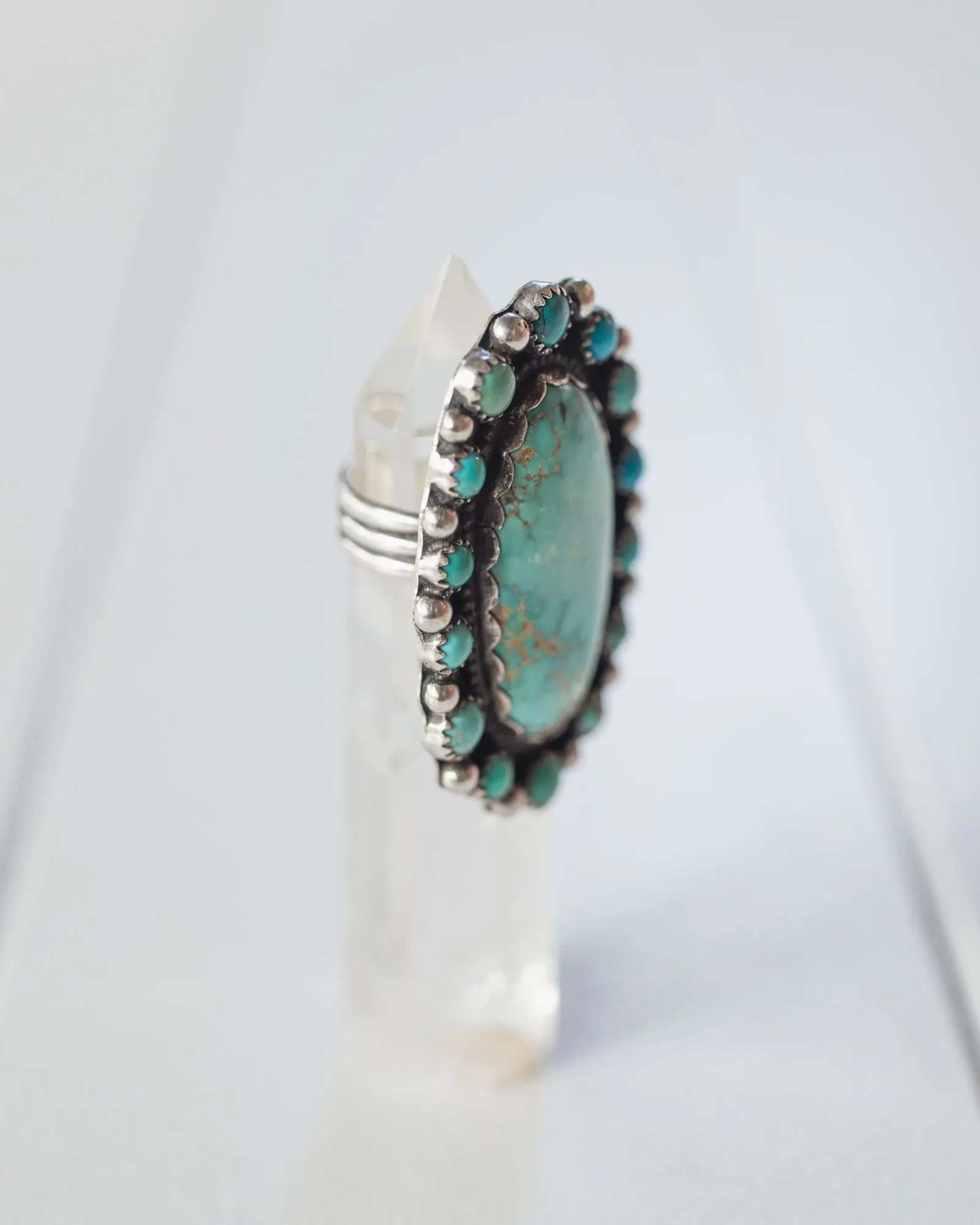 Vintage Navajo Turquoise Ring