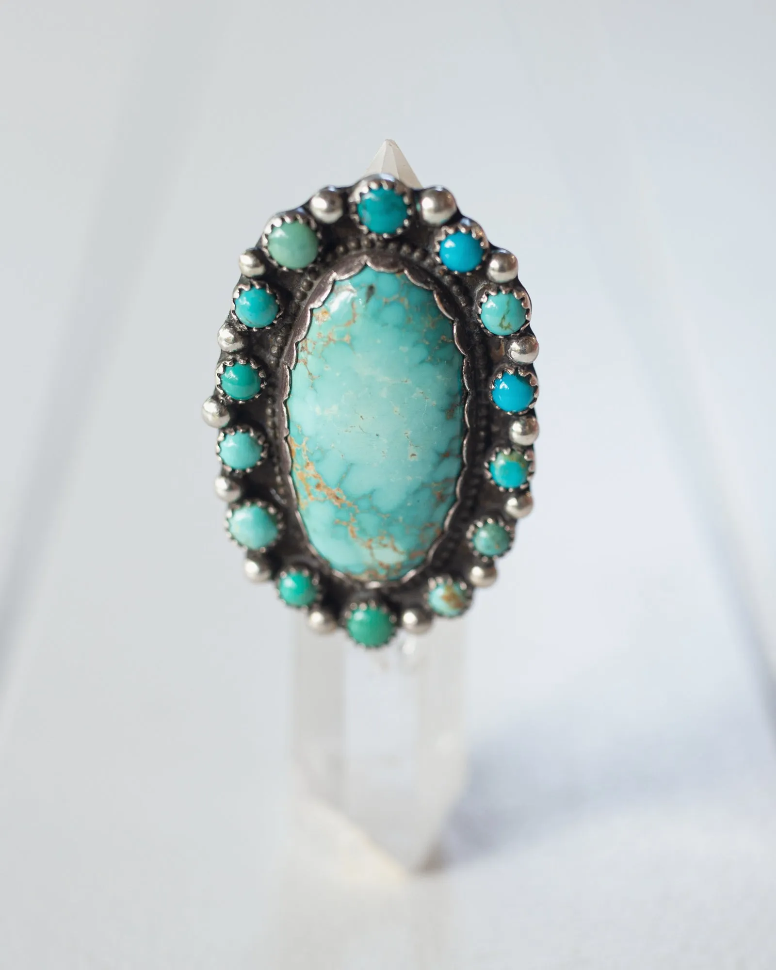 Vintage Navajo Turquoise Ring