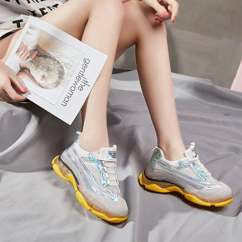 Women Crystal Sneakers