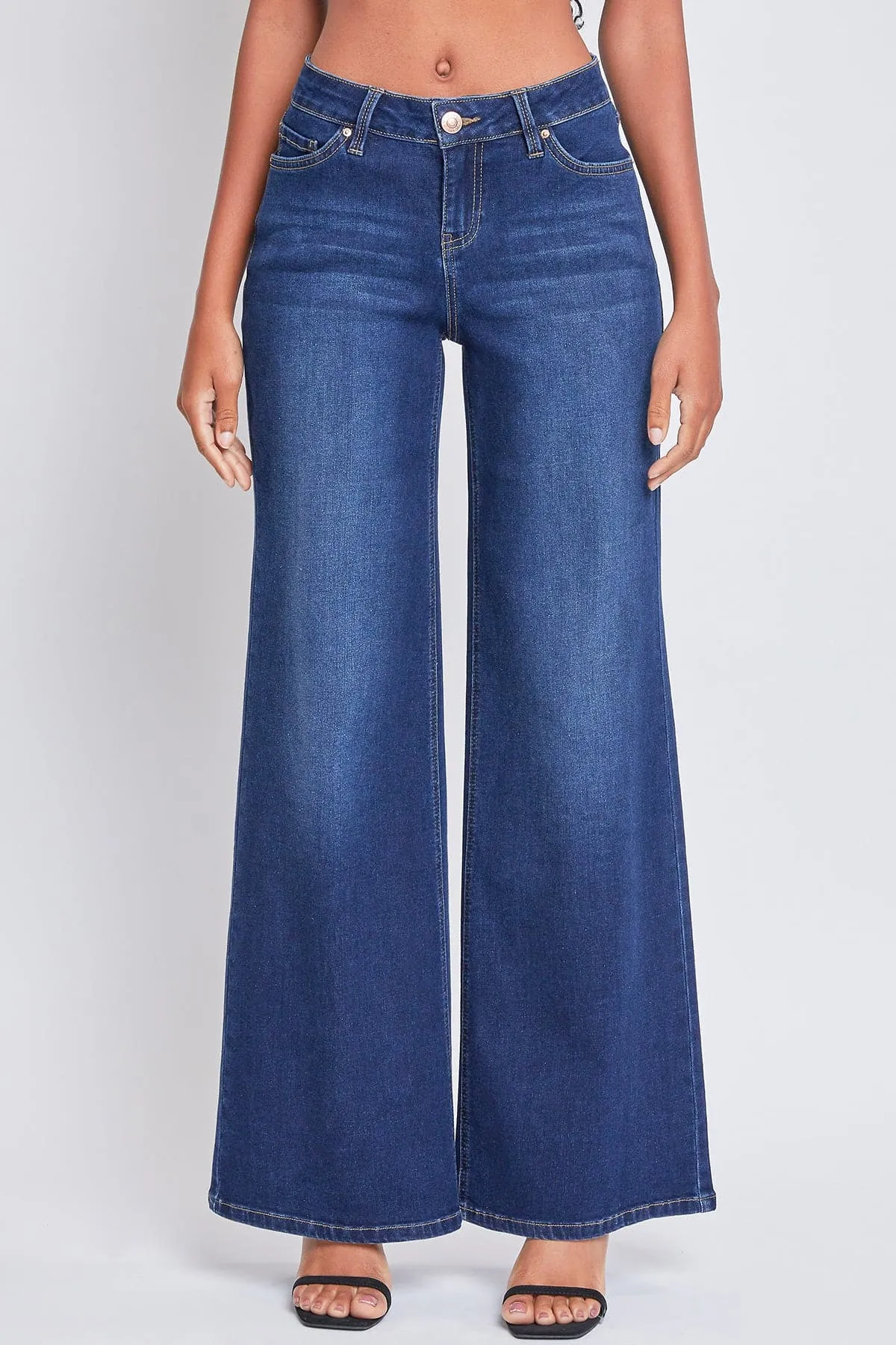 Women's Essential Low Rise Wide Leg Jeans